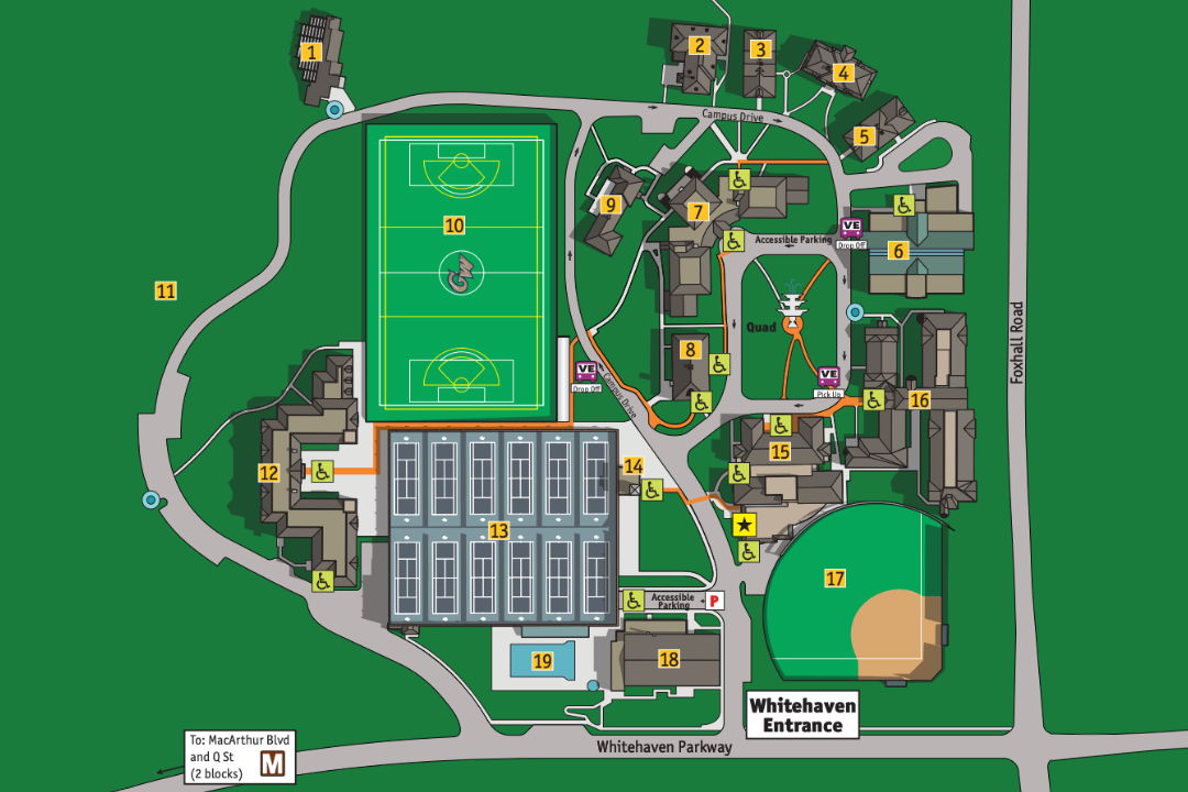A thumbnail image of the Mount Vernon Campus facilities map