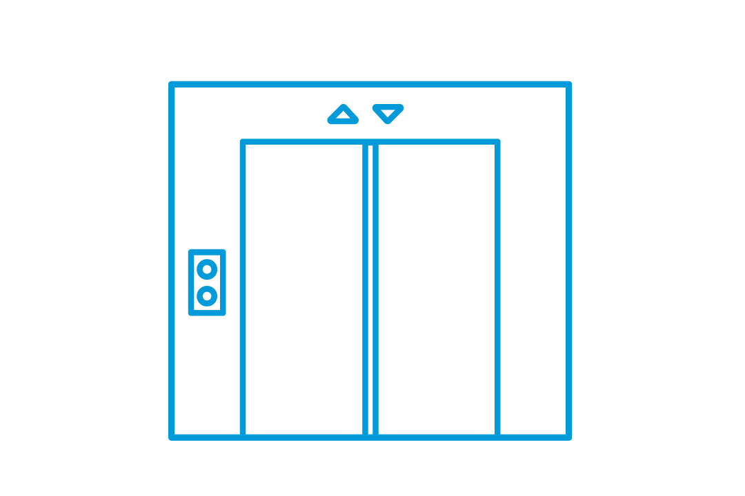 illustration of a elevator